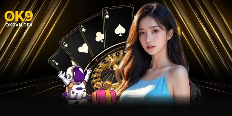 Hình ảnh giao diện chính nổi bật của trang Giới thiệu OK9.